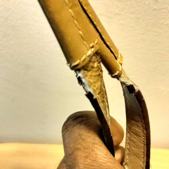 Coach Carly F16180 pieced Patchwork Metallic Signature Leather Tote - Picture 5 of 13